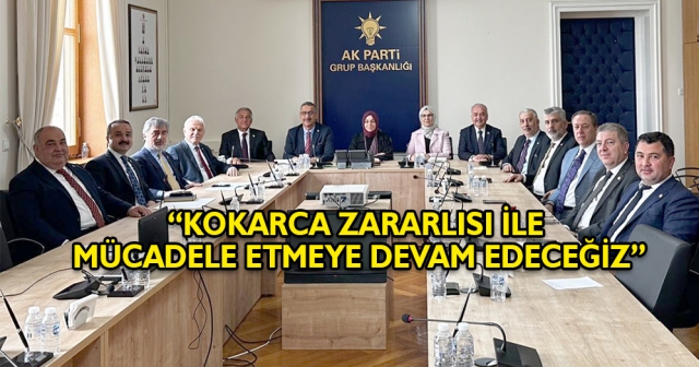 TBMM’DE FINDIK VE KOKARCA TOPLANTISI