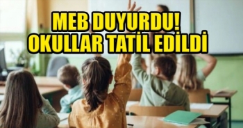 1 Nisan'da Okullar Tatil Edildi