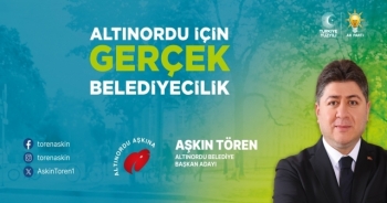 BAŞKAN TÖREN, PROJELERİNİ BUGÜN AÇIKLIYOR