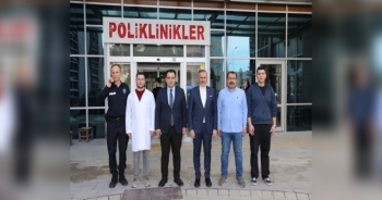 Başkan Yalçuva, Sağlık Çalışanlarını Unutmadı