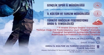 “DÜNYA DAĞLAR GÜNÜ” ORDU’DA KUTLANACAK