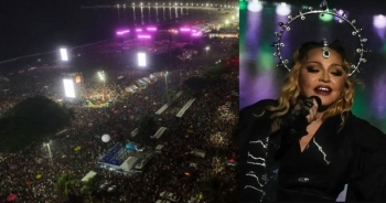 Madonna konserine 1.6 milyon kişi akın etti