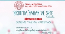 ÖĞRETMENLER ORDU'NUN  BAHARINI YAZACAKLAR