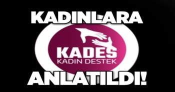 Tarlada Çalışan Kadınlara KADES Anlatıldı