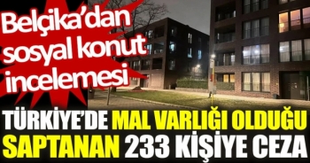 Türkiye’de mal varlığı olduğu saptanan 233 kişiye ceza