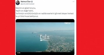 Vekil Özer, Yerli ve Yabancı Turistleri Ordu’ya Davet Etti!