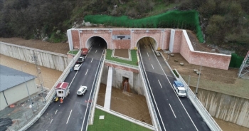 Yeni Zigana Tüneli'nden Yılda 1 Milyon 770 Bin Araç Geçti