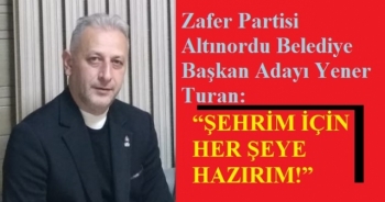 Zafer Partisi Adayı Yener Turan Bombaladı...