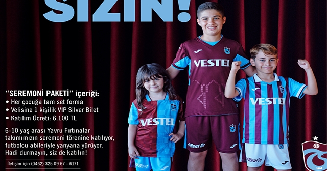 TRABZONSPOR’DAN SERAMONİ PAKETİ