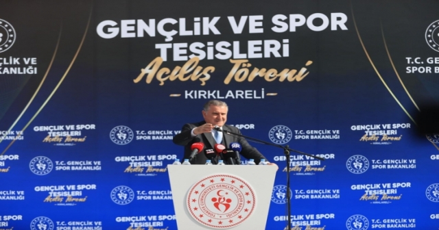 "Türkiye Dünyada Spor Tesisleri Devrimini Yapan Bir Ülke"