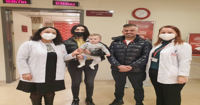 UKRAYNALI BEBEK ORDU’DA MUAYENE OLDU