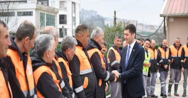 Ulaş Tepe Personeliyle Bayramlaştı