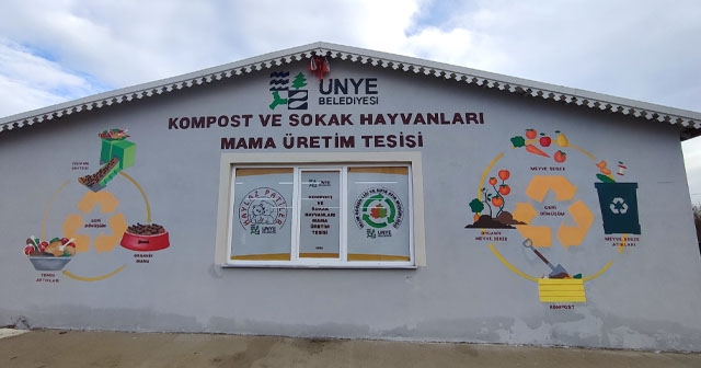 ÜNYE BELEDİYESİ’NDEN SOKAK HAYVANLARINA YENİ BARINAKLAR