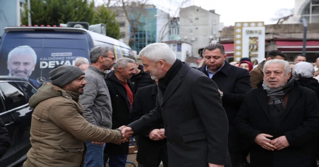 ÜNYE ENVER YILMAZ'I BAĞRINA BASTI