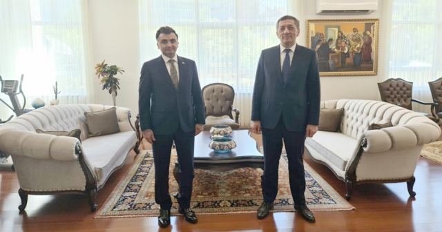 VARGELOĞLU BAKAN İLE ORDU'YU GÖRÜŞTÜ