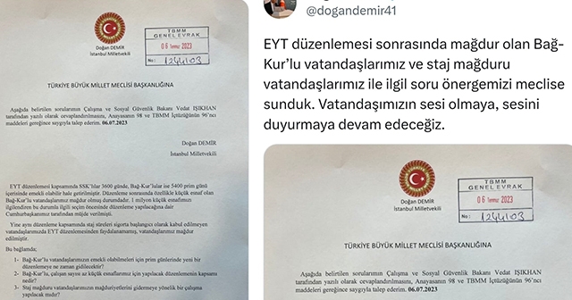 " VATANDAŞIMIZIN SESİ OLMAYA DEVAM "