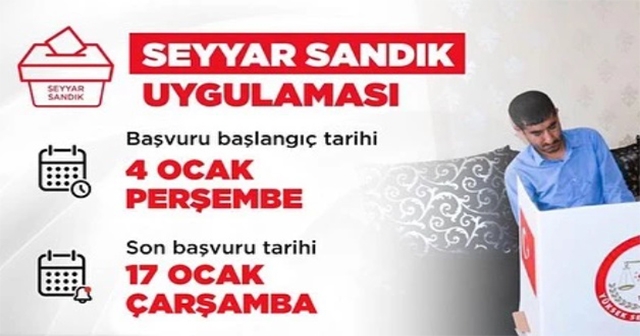 Yatağa Bağımlı Seçmenlere Seyyar Sandık Oluşturulacak