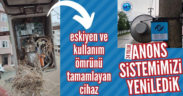 YENİLEME ÇALIŞMALARI TAMAMLANDI