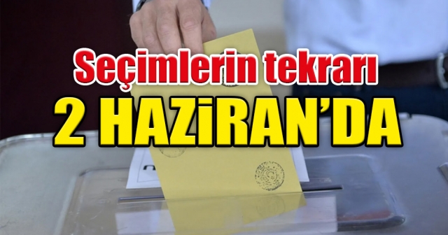 YSK’dan “yenileme seçimi” kararı