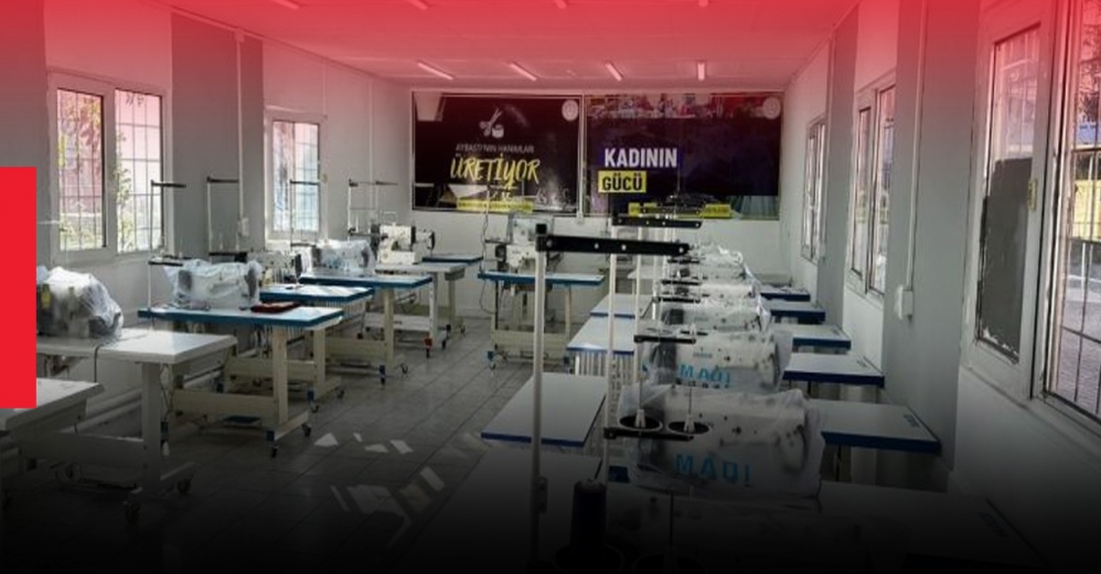 AYBASTI'NIN HANIMLARI ÜRETİYOR