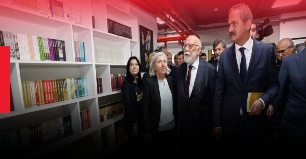 BAKAN ÖZER, NABİ AVCI KÜTÜPHANESİ'NİN AÇILIŞINI YAPTI