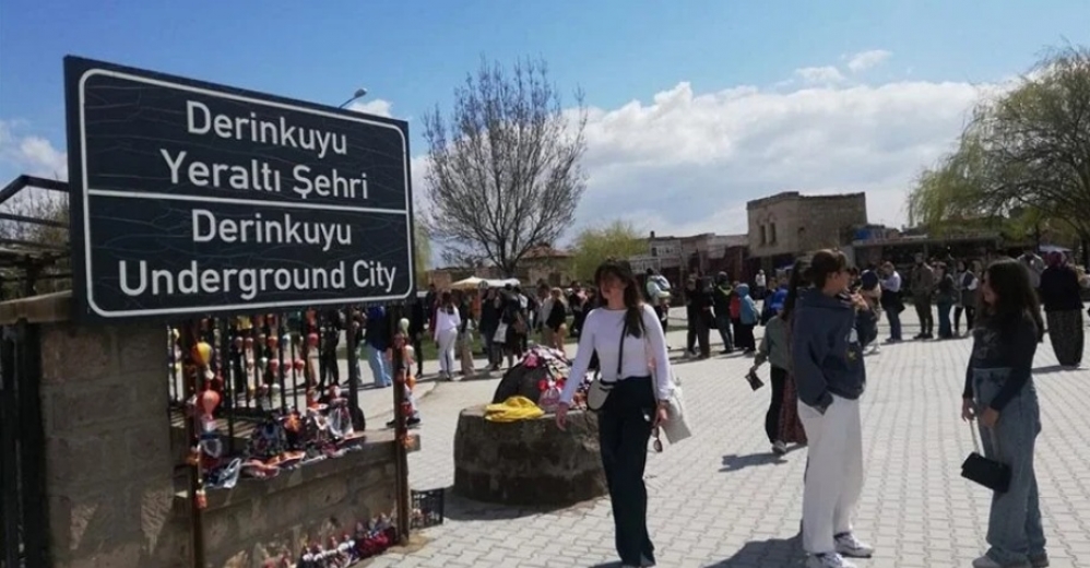 Bayramda Derinkuyu Yeraltı Şehri Tercih Edildi