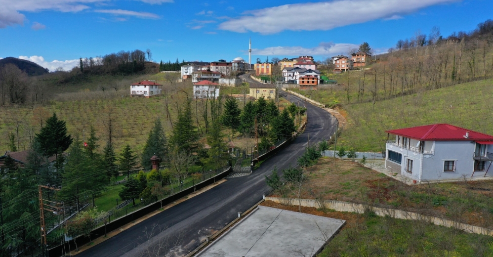 ÇATALPINAR GRUP YOLU ASFALTLANIYOR