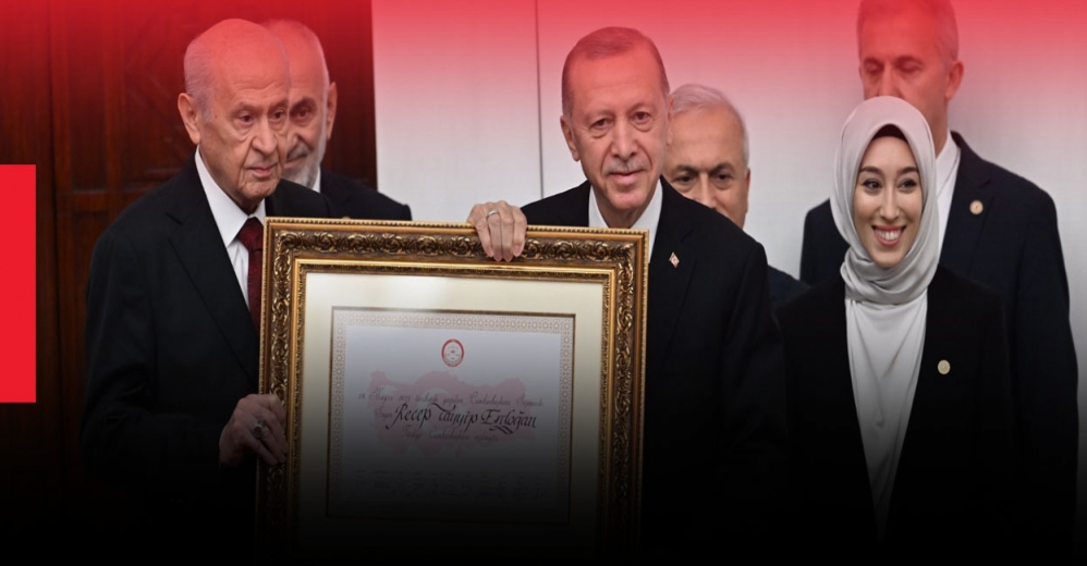 CUMHURBAŞKANI ERDOĞAN YEMİN ETTİ