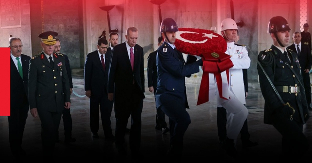 ERDOĞAN, ANITKABİR’DE DEPREMZEDELERİ UNUTMADI