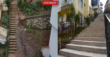 Bucak’ta Basamaklar Daha Kolay Çıkılacak