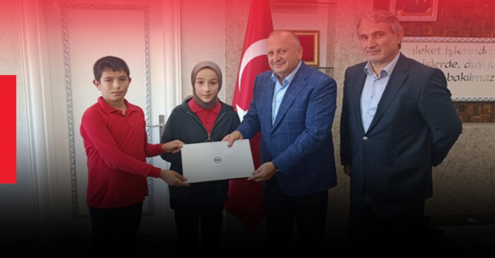 ÜNYE BELEDİYESİ'NDEN ÇEVRECİ OKULLARA ÖDÜL