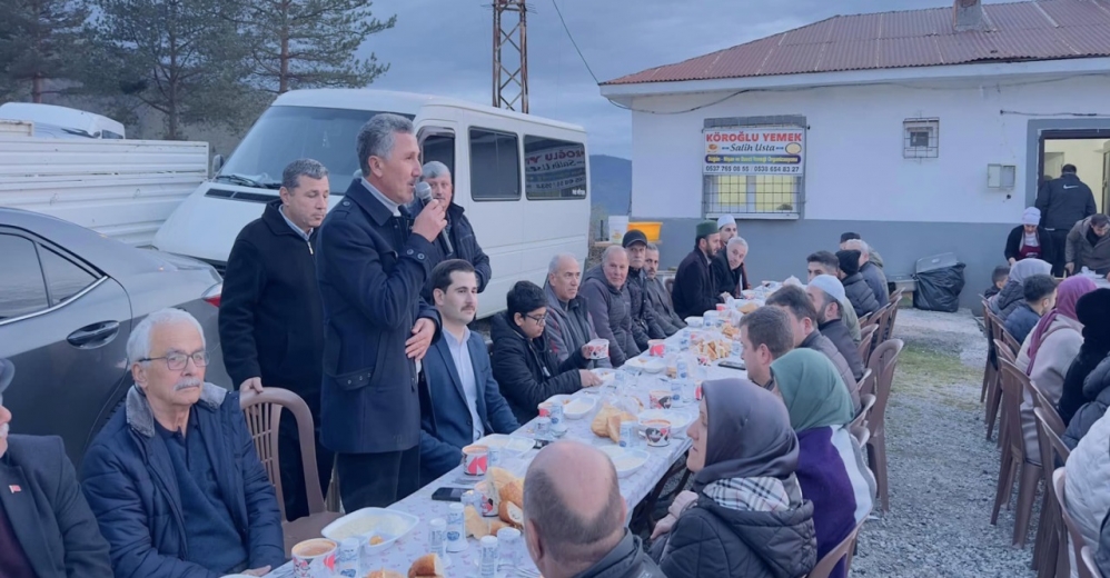 Yener Kaya, Akgüneylilerle İftar'da Buluştu