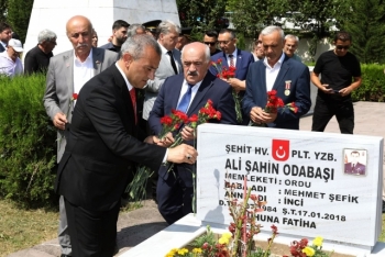 15 TEMMUZ ŞEHİTLERİNİ DUALARLA ANILDI