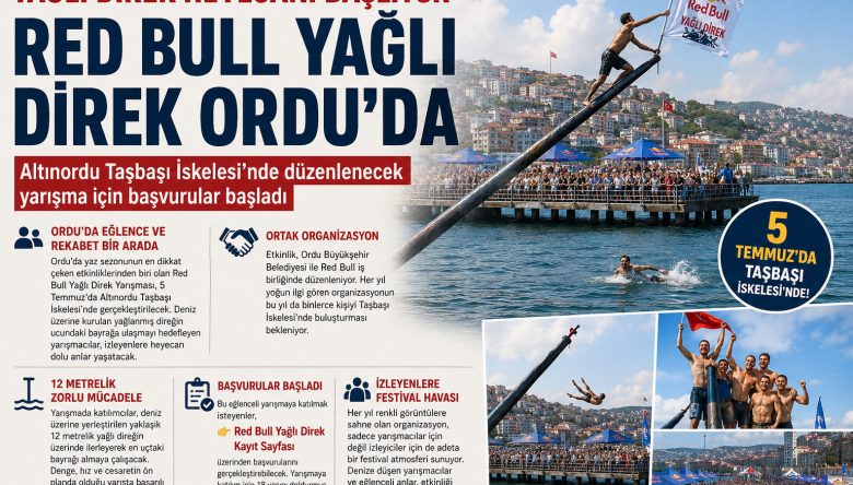 Red Bull Yağlı Direk Ordu’da