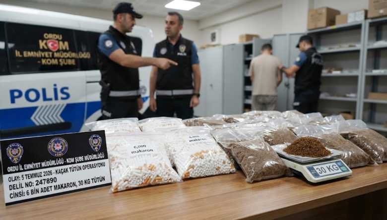 Ordu'da KOM Operasyonu