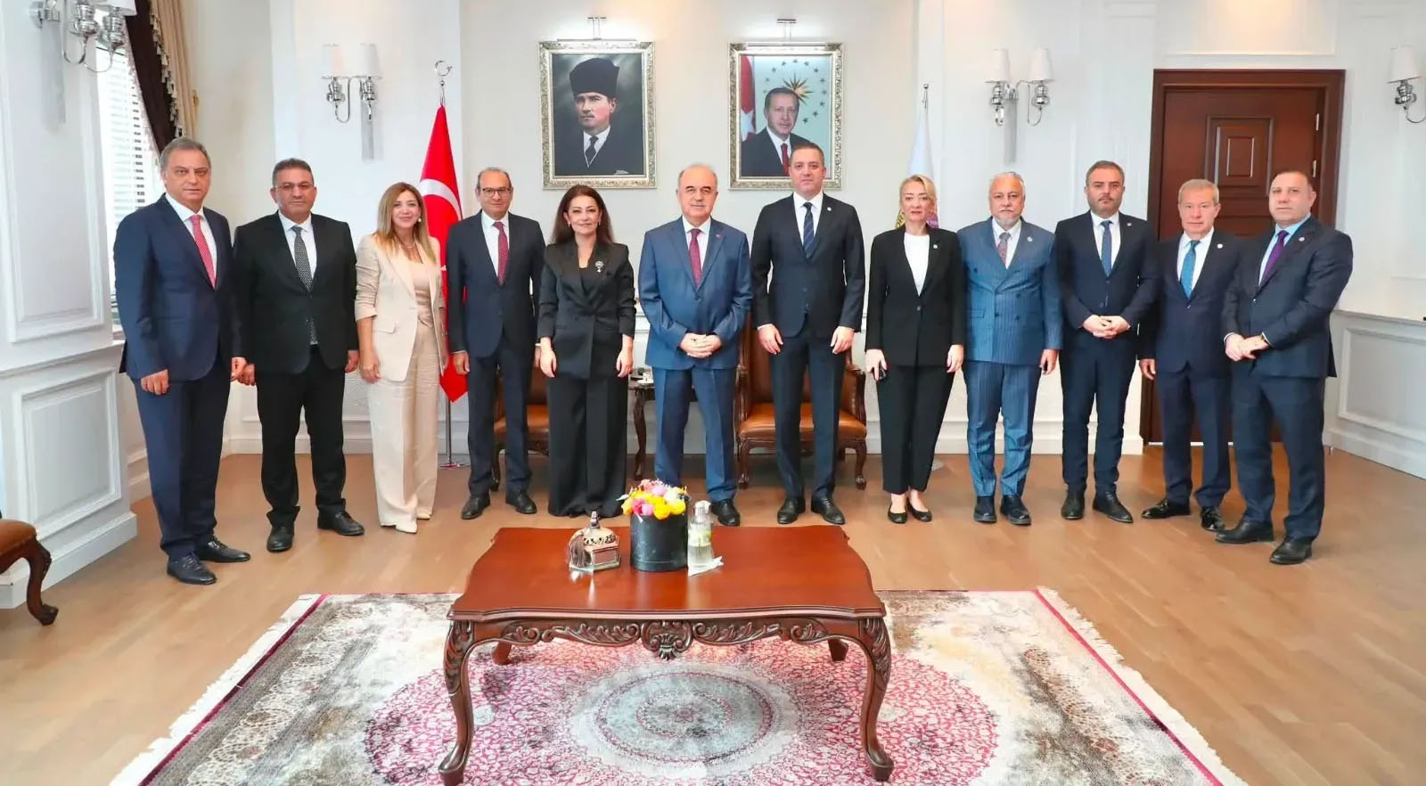 TBB Başkanı Sağkan’dan Vali Erol’a Ziyaret