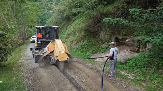 FATSA’DA 1.400 METRELİK İÇME SUYU HATTI YENİLENDİ