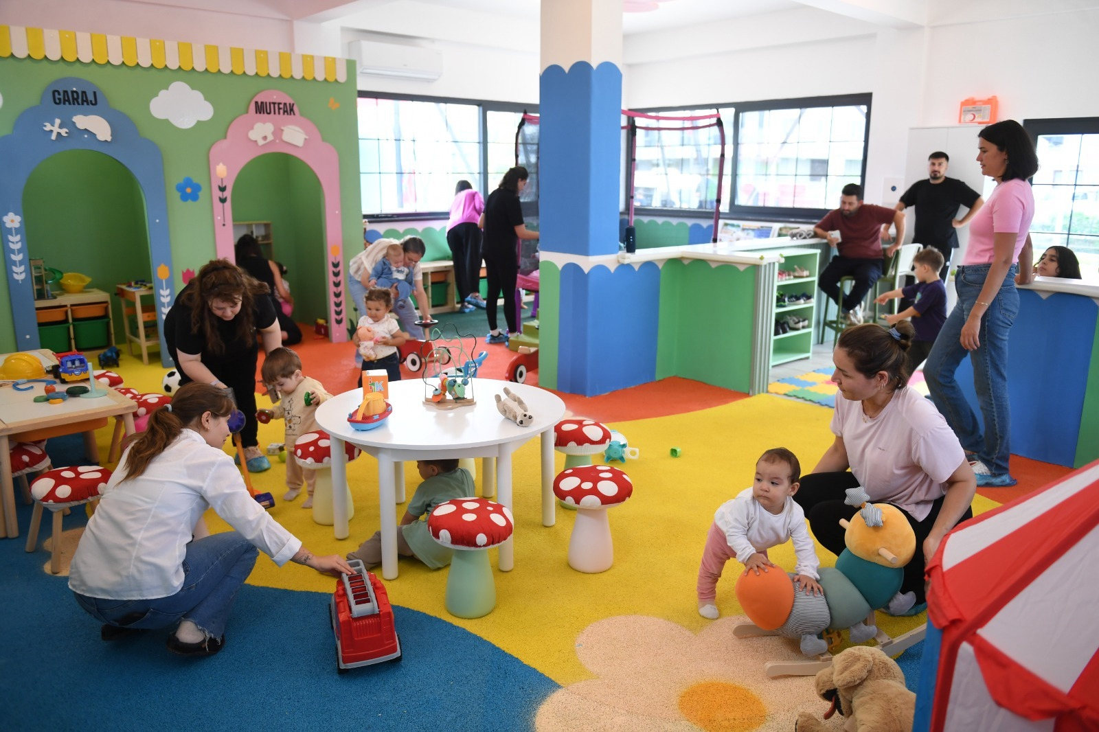 ORDU’NUN İLK BEBEK PARKI İLGİ ODAĞI OLDU