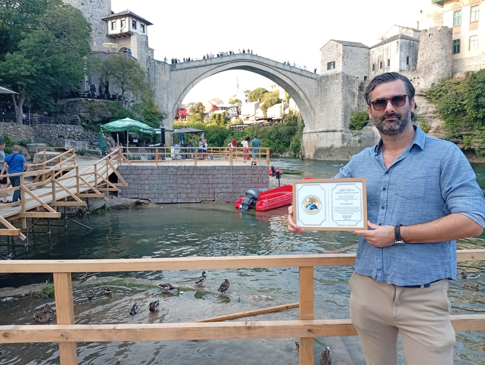 Akif Manaf Sağlık ve Barış Ödülü Bosna Hersek’te